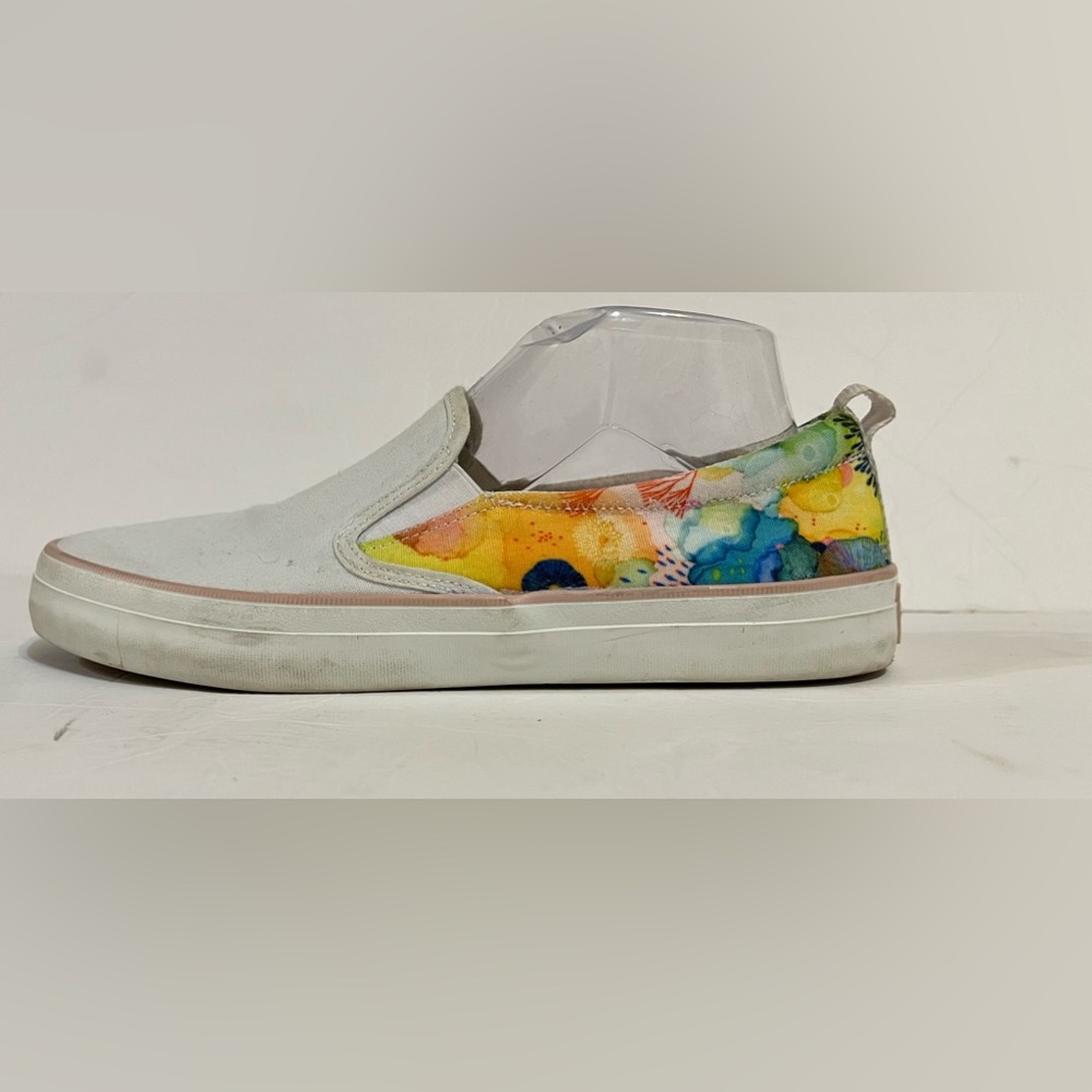 Sperry Women's Crest Twin Gore Sneaker Seacycle Needs Washing Dusty Size 9.5